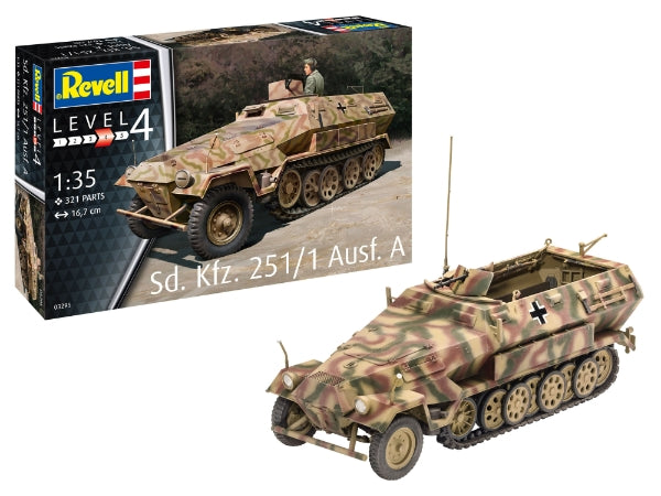 Revell 1/35 WW2 German Sd.Kfz. 251/1 Ausf.A Tank