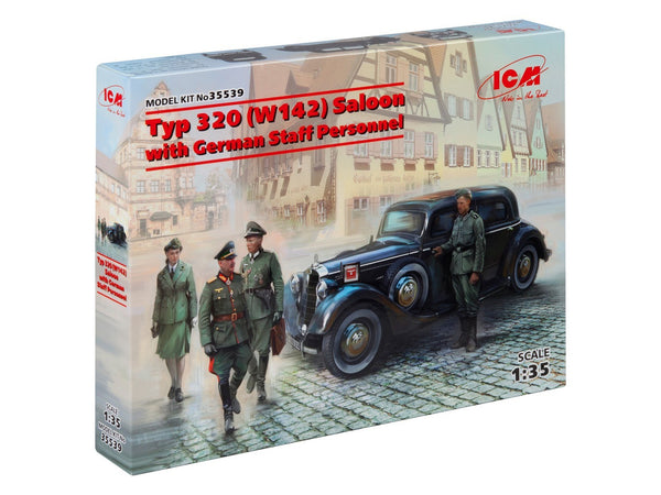ICM 1/35 WW2 Typ 320 (W142) Saloon with German Staff Personnel