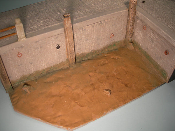 FoG Models 1/35 Scale Wharf Section - 3 harbour or quay side walls
