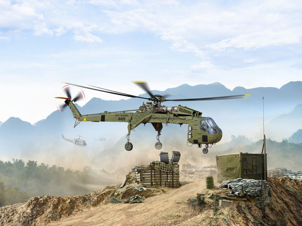 ICM 1/35 Sikorsky CH-54A Tarhe, U.S. Heavy Helicopter