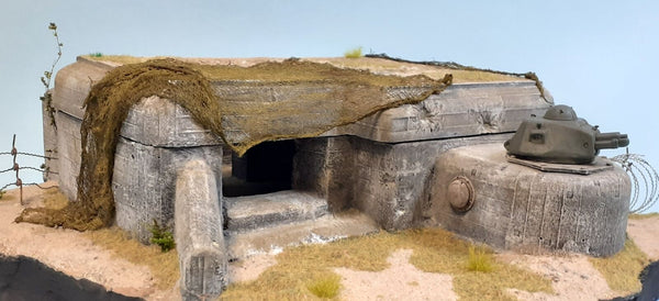 FoG Models 1/35 scale Large WW2 German Normandy Bunker Atlantic wall series #7