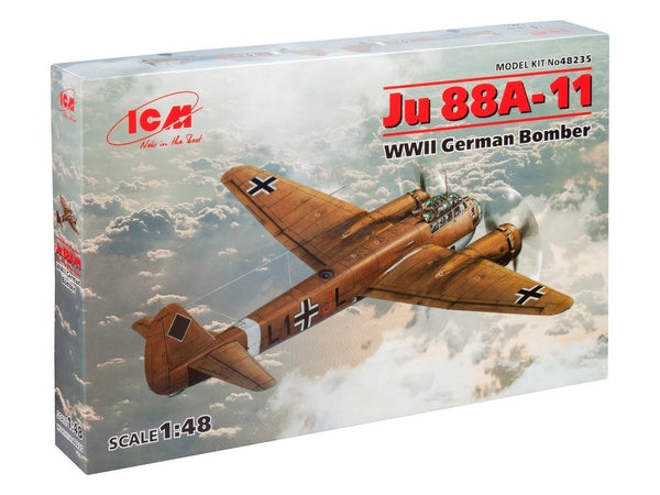 ICM1/48 WW2 Ju 88A-11, WWII German Bomber
