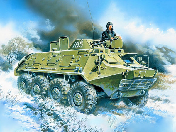 ICM 1/72 Russian BTR-60PB, Armoured Personnel Carrier