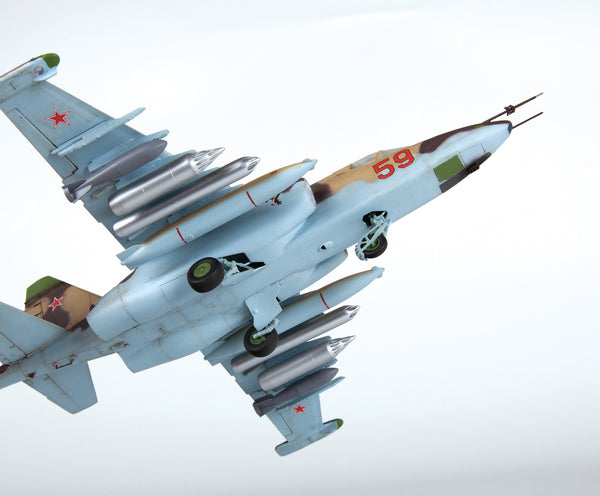 Zvezda 1/72 scale Soviet Attack Aircraft SU-25 “Frogfoot”