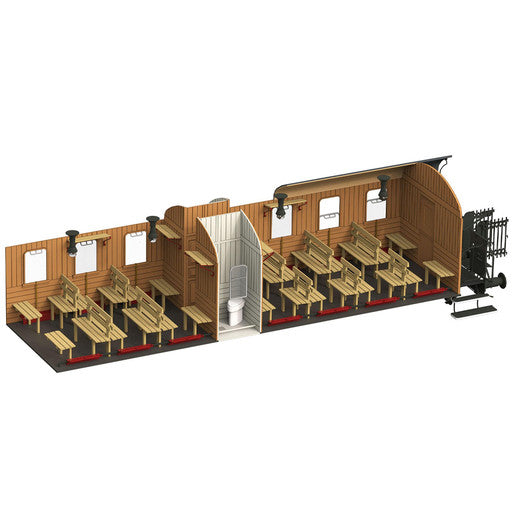 Das Werk 1/35 WW2 German Personenwagen Cid-27 „Donnerbüchse“ train carriage