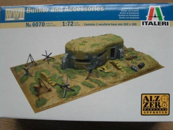 ITALERI 1/72 Scale WW2 German BUNKERS & ACCESSORIES