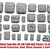 Valuegear 1/16 Scale resin model WW2 Commonwealth Back Packs