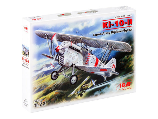 ICM 1/72 WW2 Ki-10-II, Japan Army Biplane Fighter