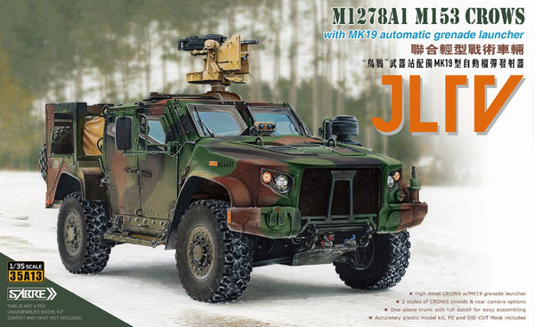Sabre 35A12-P - 1:35 JLTV M1278A1 M153 Crows with MK19 Launcher Premium Edition