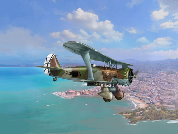 ICM AIRCRAFT 1:32 Hs 123A-1 Legion Condor Attack Aircraft