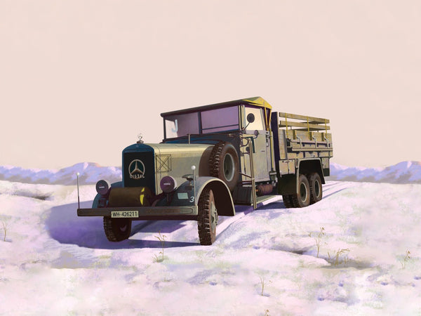 ICM 1/35 WW2 Typ LG3000, WWII German Army Truck