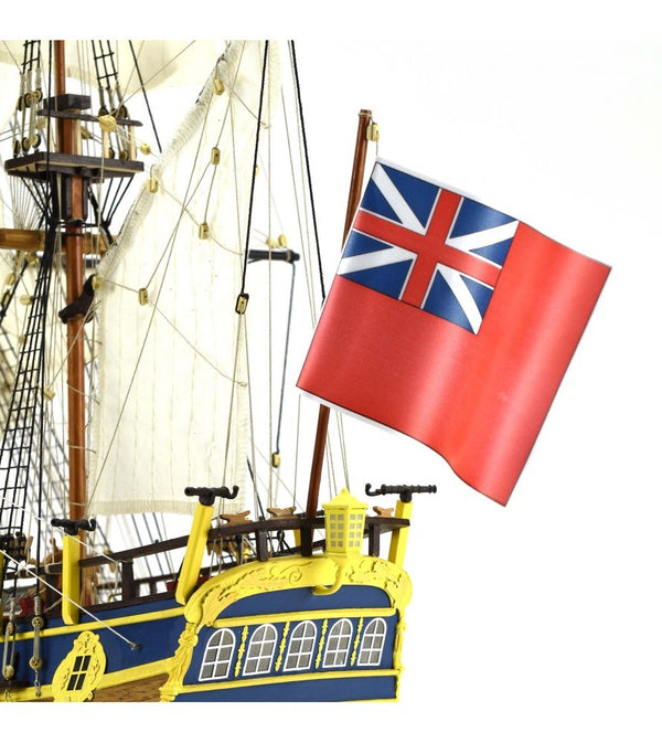 ARTESANIA HMS Endeavour. 1:65 Wooden Model Ship Kit