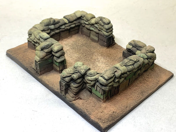 1/35 scale CP / MORTAR PIT #1 diorama base