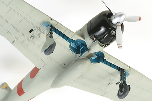 TAMIYA 1/72 Scale AIRCRAFT WW2 IJN Japanese A6M2b ZERO (ZEKE) fighter plane