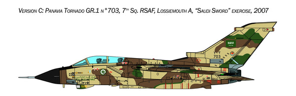 ITALERI 1/48 Scale AIR RAF Tornado GR.1/IDS Gulf War aircraft