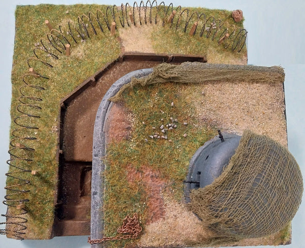 FoG Models 1/35 Scale WW2 German Heavy Machine gun bunker MG