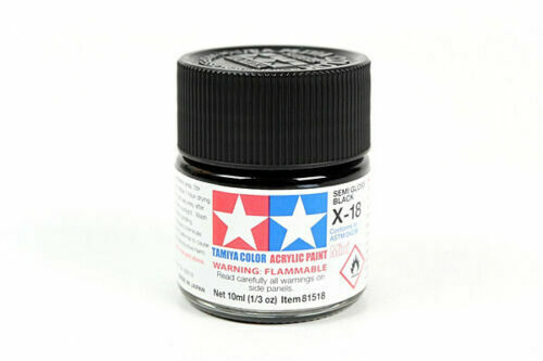 Tamiya Gloss Acrylic Paints X1 - X35 Model Paint 10ml Jars