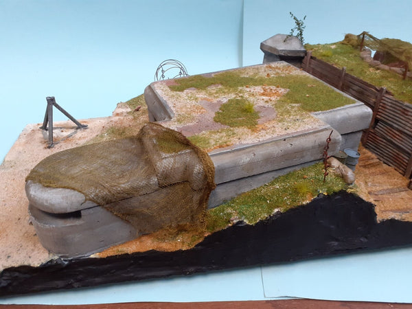 FoG Models 1/35 scale Large WW2 German Normandy Bunker Atlantic wall series #6