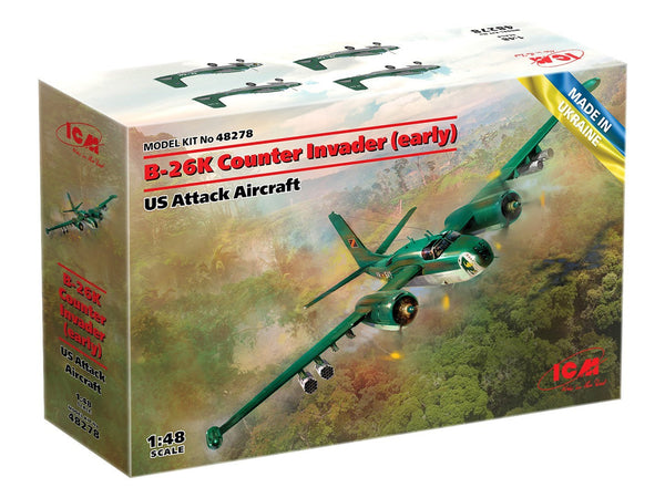 ICM 1/48 B-26K Counter Invader (Early), U.S. Attack Aircraft