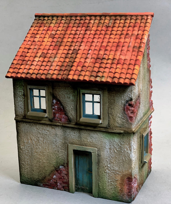 FoG Models 1/35 scale House ruin #2 130mm x 70mm and 150mm tall