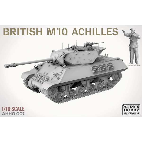 Andy's Hobby Headquarters 1:16 British Achilles M10 IIc Tank Destroyer Model Military Kit **PREORDER**