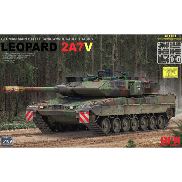 Rye Field models 1/35 German Leopard 2 A7V Main Battle Tank