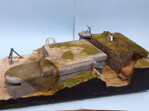 FoG Models 1/35 scale Large WW2 German Normandy Bunker Atlantic wall series #6
