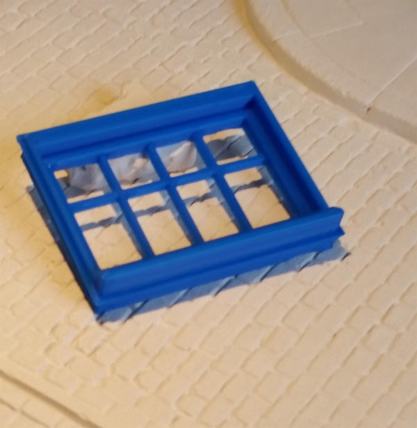 FoG Models 1/35 scale 3D printed – Large Window 44mm wide, 35mm high