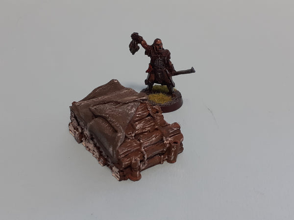 Wargaming Warhammer 28mm Blot Action – Wood pile / Firewood stack