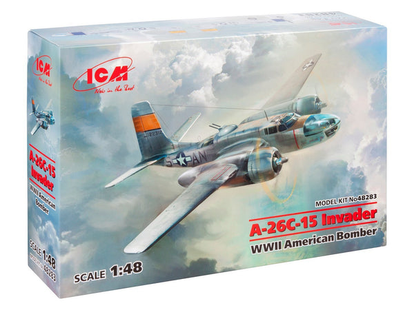 ICM 1/48 WW2 US A-26c-15 Invader, WWII American Bomber