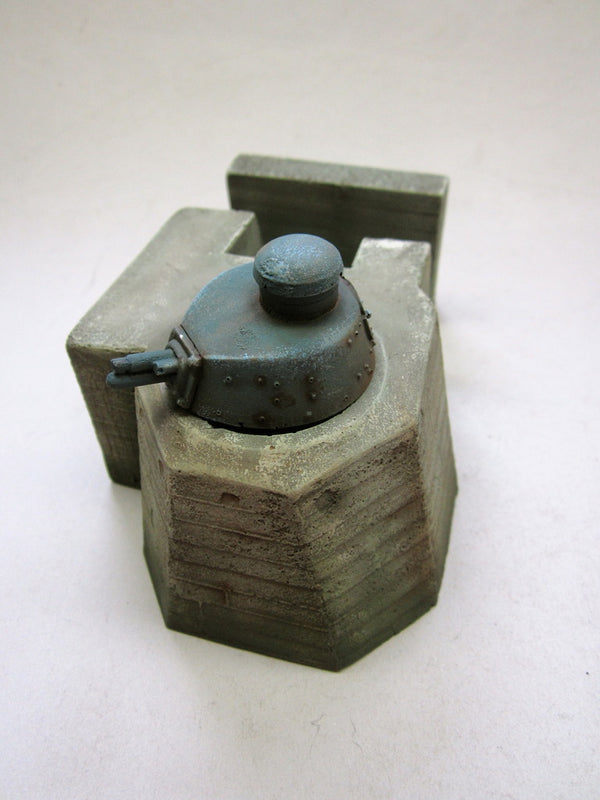 FoG Models 1/35 Scale WW2 German Tobrouk bunker with Tank turret