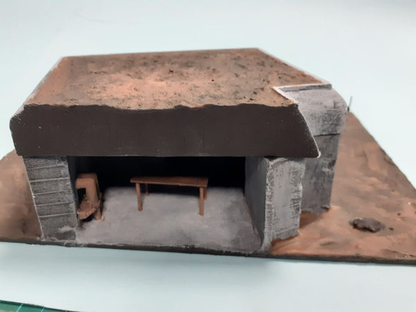 FoG Models 1/35 scale WW2 cut away Bunker - Atlantic wall series #5