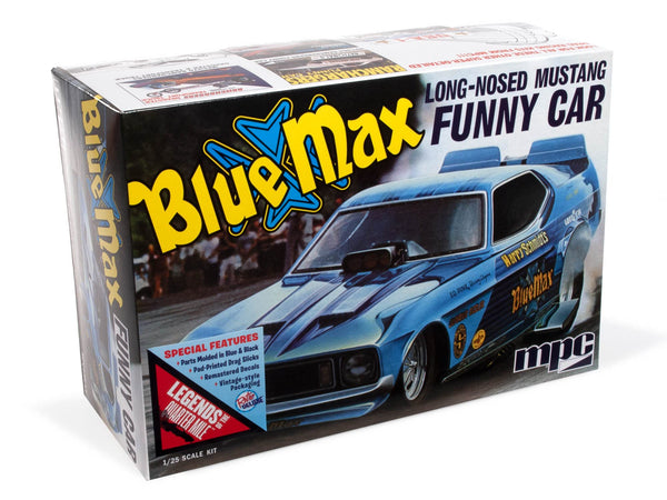 MPC930 1:25 Blue Max Long Nose Mustang Funny Car