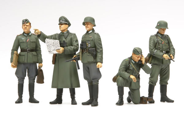 Tamiya 1/35 scale WW2 German Officer Field Commander figure set