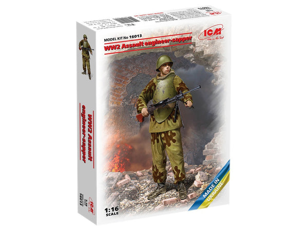 ICM 1/16 WW2 Soviet Assault Engineer-Sapper