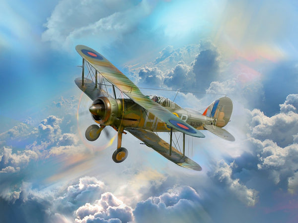 ICM 1/32 WW2 Gloster Gladiator Mk.II, WWII British Fighter