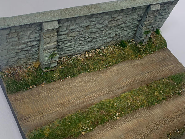 FoG Models 1/35 scale Country lane Diorama base #1 size 200mm x 240mm