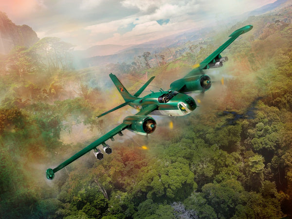 ICM 1/48 B-26K Counter Invader (Early), U.S. Attack Aircraft