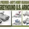 Andy's Hobby Headquarters 1/16 WW2 M8 Greyhound US Light Armored Car (1:16) Model Military Kit