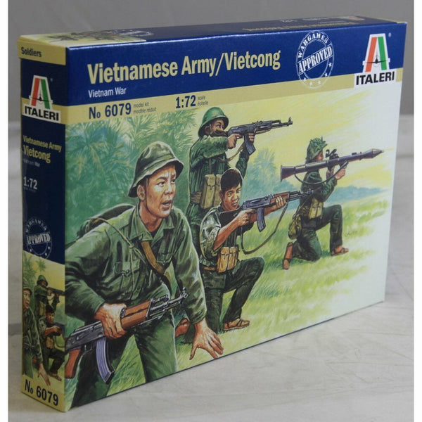 ITALERI 1/72 Scale FIGURE Set VIETNAM WAR-VIETNAMESE ARMY
