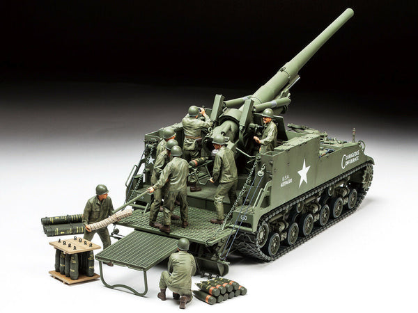 Tamiya 1/35 scale WW2 US Army 155mm SPG M40 self propelled gun