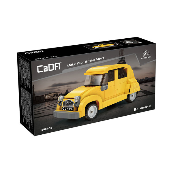Cada 1:24 MINI CARS 1:24 Citroen 2CV retro car - 298pcs