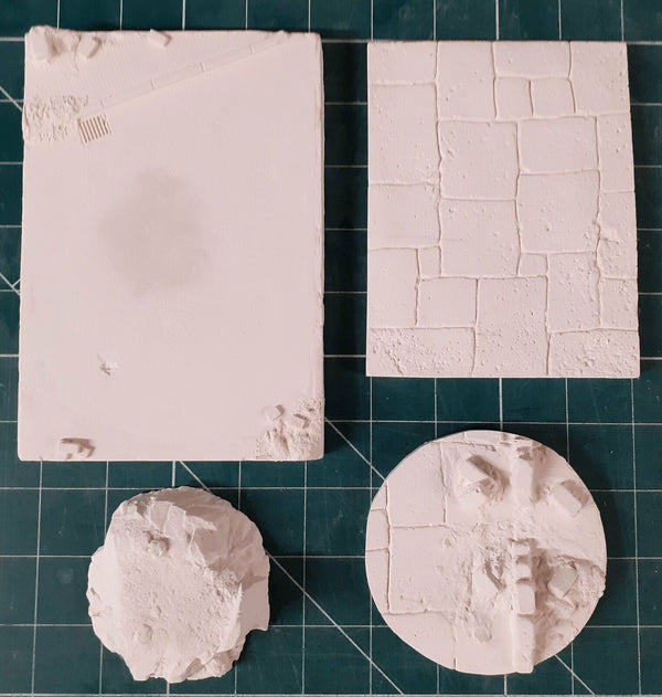 FoG Models 1/35 scale Assorted Display bases set #3 set of 4 bases for dioramas, vignette and models