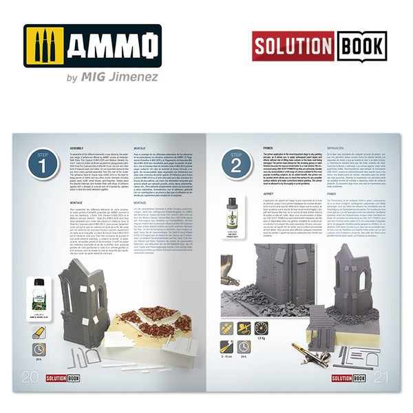 Ammo Mig: 6510 Solution Book: How to Paint Brick Buildings