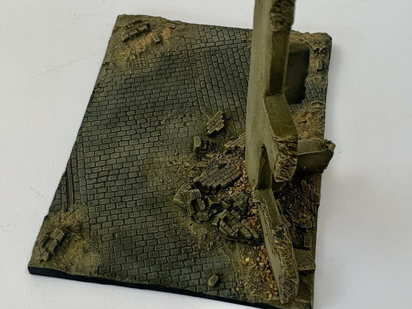 FoG Models 1/35 Scale Provincial Ruin Diorama. Walls and base
