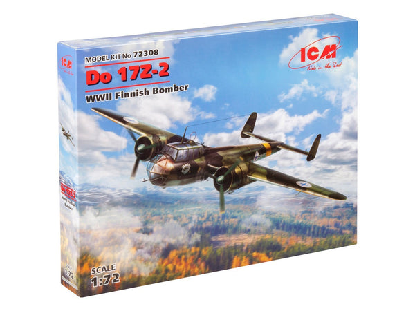 ICM 1/72 WW2 Do 17Z-2, WWII Finnish Bomber