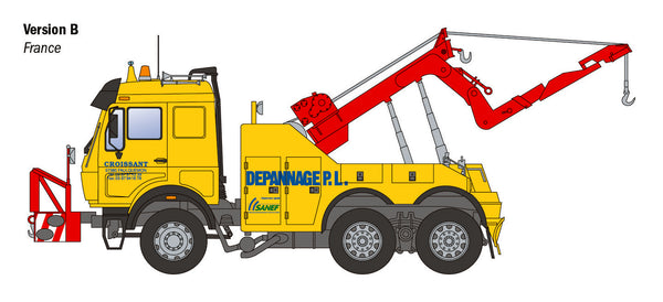 ITALERI 1/24 Scale TRUCKS Mercedes-Benz Wrecker Truck lorry