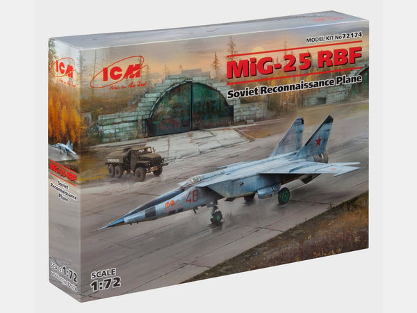 ICM 1/72 MiG-25 RBF, Soviet Reconnaissance Plane