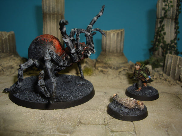 Wargaming Warhammer 28mm Ruined classic temple with pillars