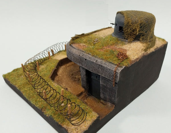FoG Models 1/35 Scale WW2 German Heavy Machine gun bunker MG
